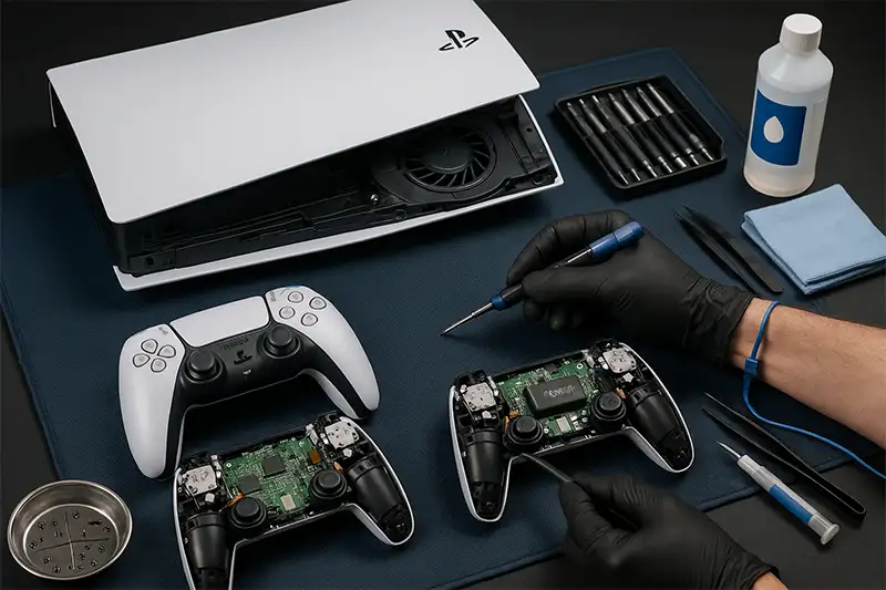 reparacion de consolas y joysticks playstation xbox